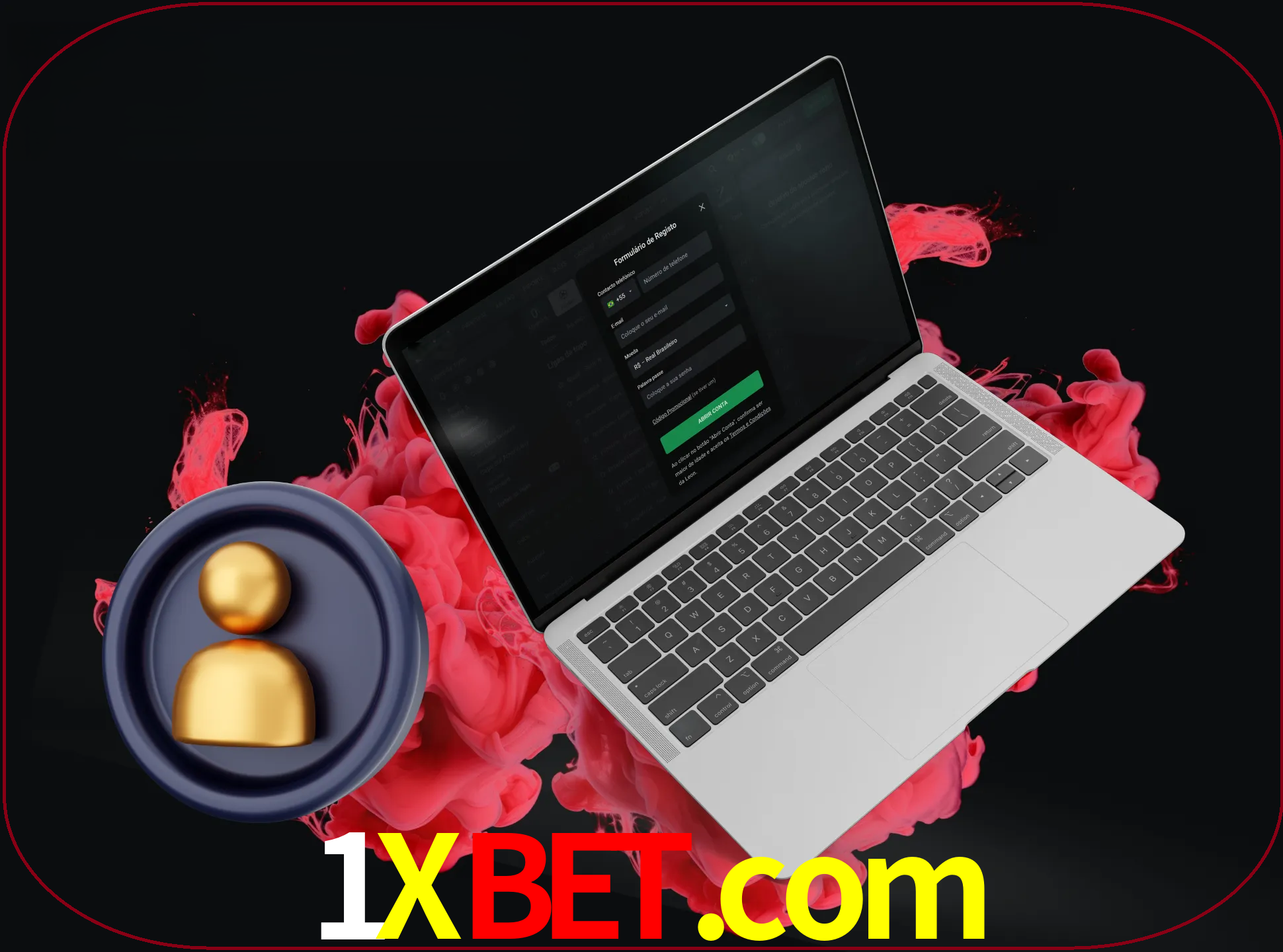 No cabeçalho do site 1xbet, clique no botão que o levará a um formulário especial onde terá de introduzir as suas informações actuais.